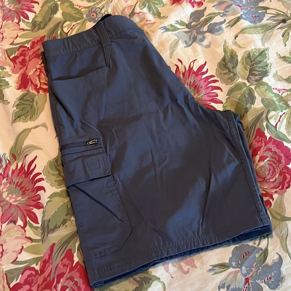 ORVIS Size 36 Tech Cargo Short Deep Gray Stretch Comfort Media Storage $59 NEW - Picture 5 of 16
